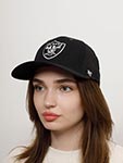 Бейсболка 47 BRAND арт. Carhartt collab Las Vegas Raiders NFL (черный / белый)
